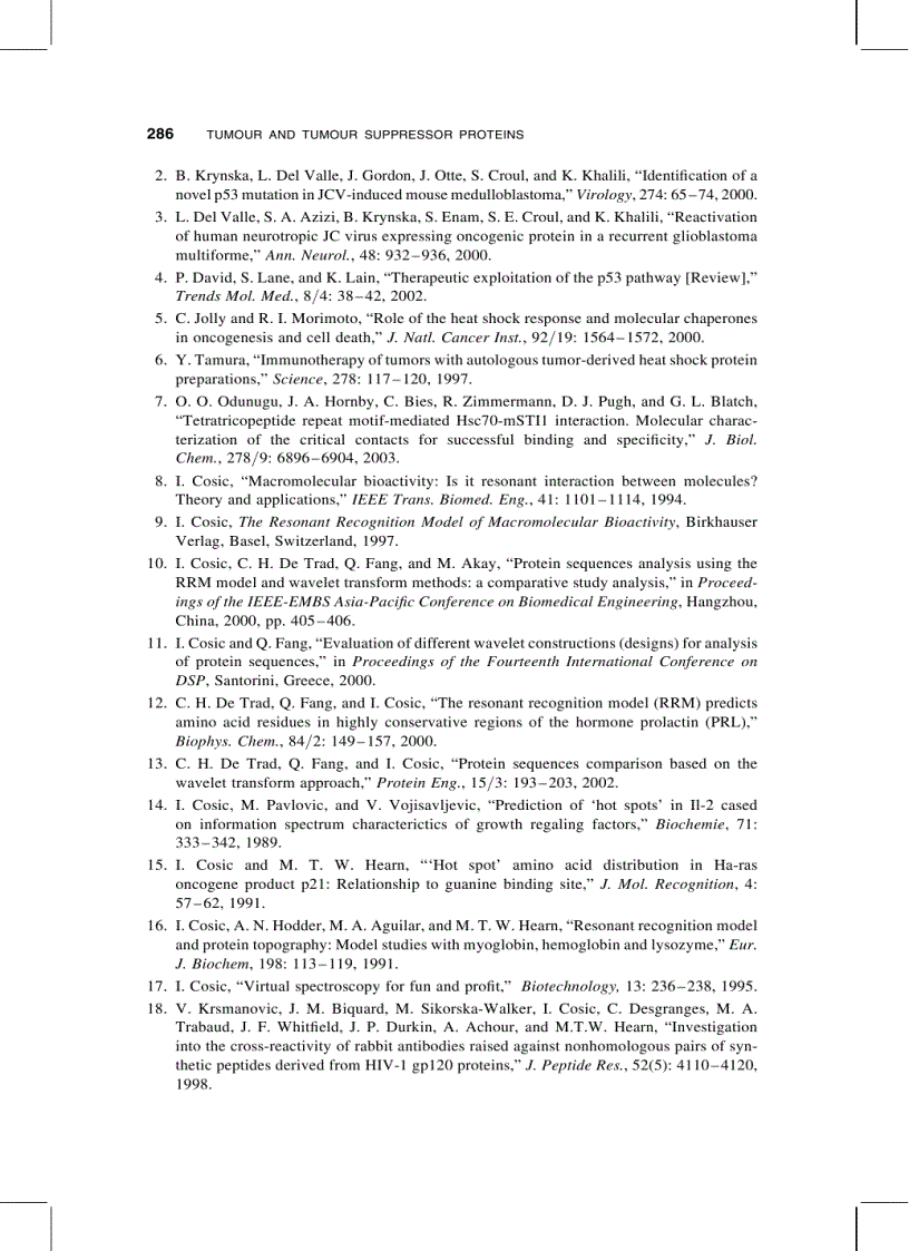 image for page Genomics and Proteomics Engineering in Medicine and Biology