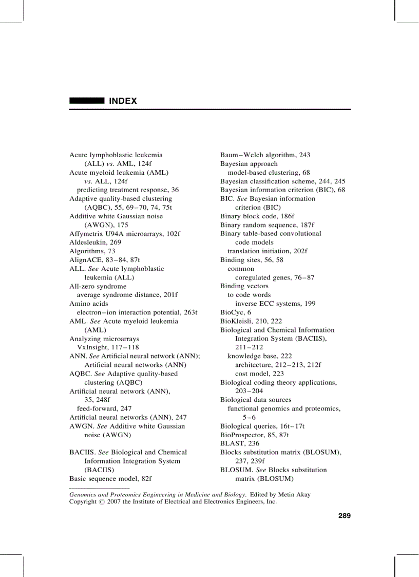 image for page Genomics and Proteomics Engineering in Medicine and Biology