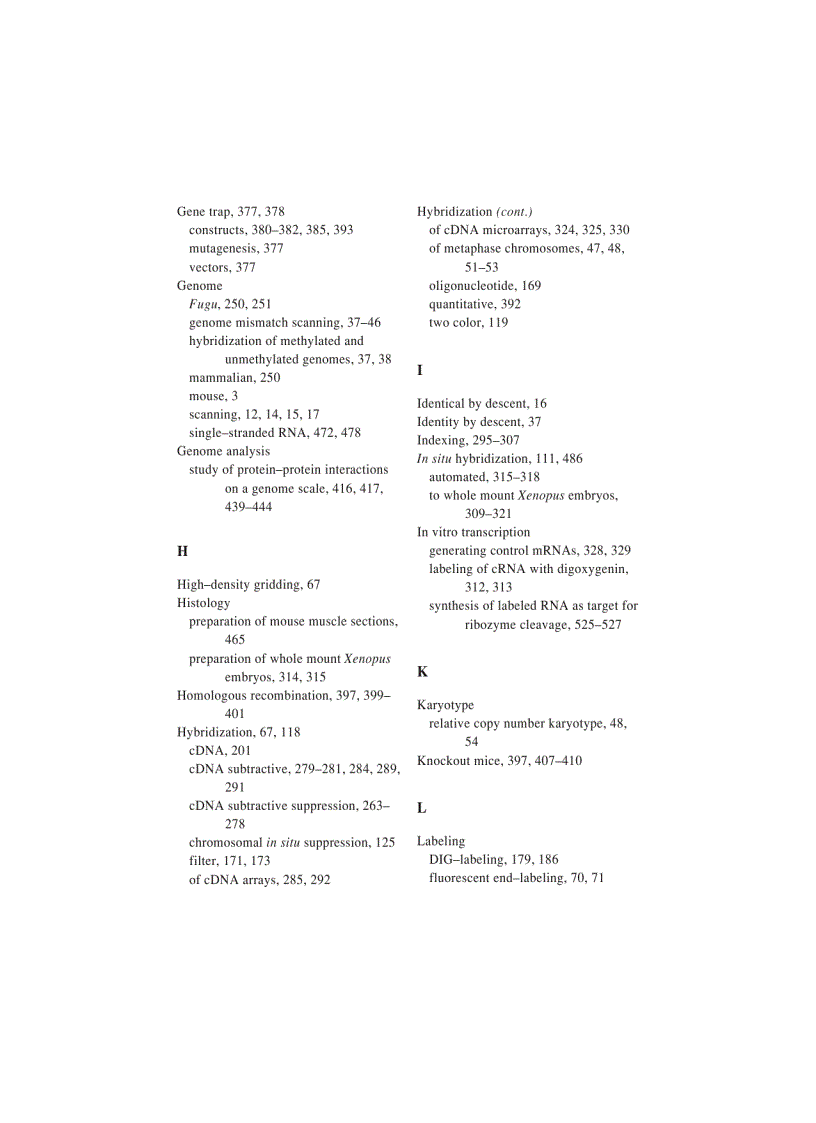 image for page Genomics Protocols Methods in Molecular Biology