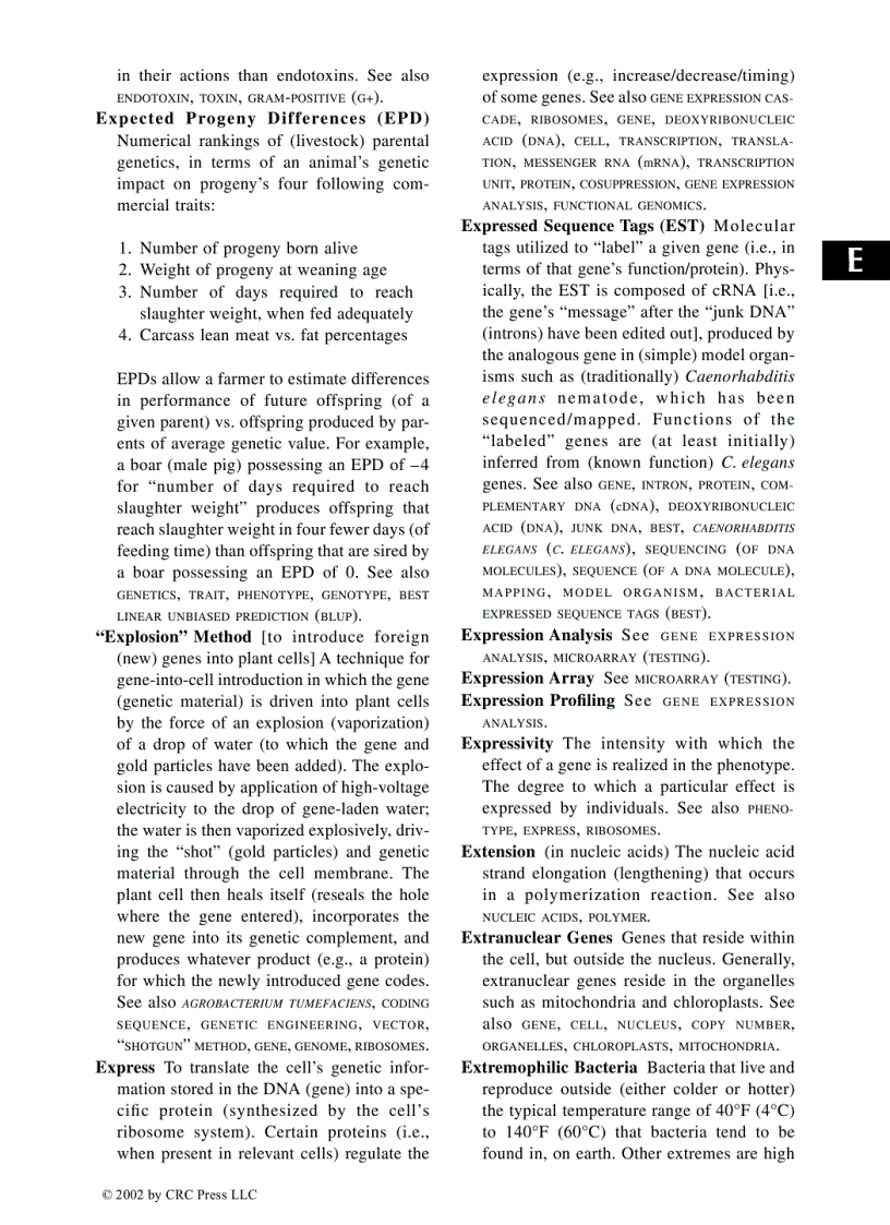 image for page Glossary of Biotechnology Terms 3rd Edition