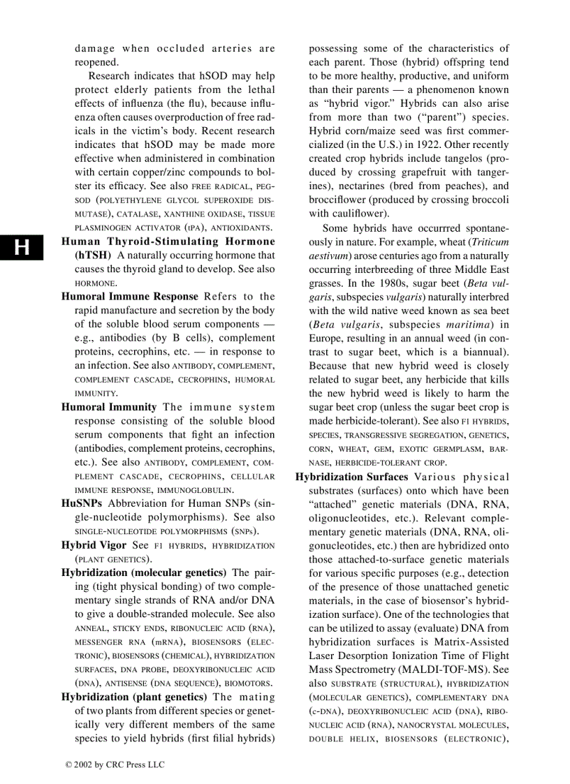 image for page Glossary of Biotechnology Terms 3rd Edition