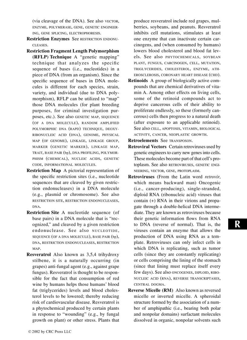 image for page Glossary of Biotechnology Terms 3rd Edition