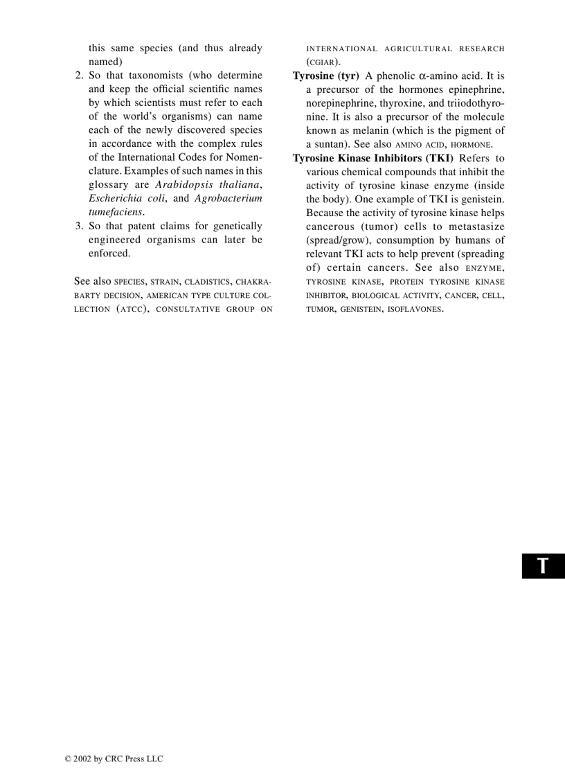 image for page Glossary of Biotechnology Terms 3rd Edition