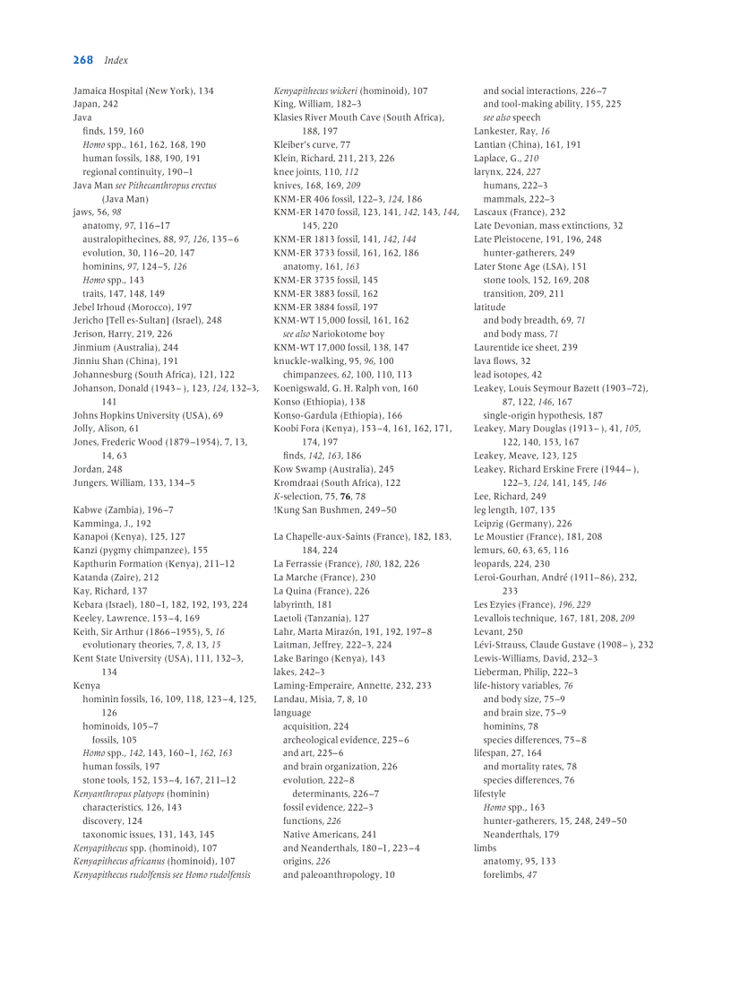 image for page Human Evolution