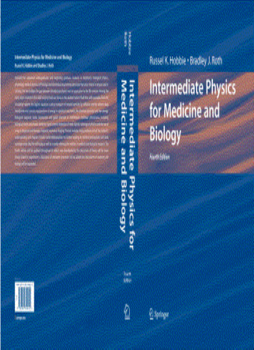 image for page Intermediate Physics for Medicine and Biology 4th Edition