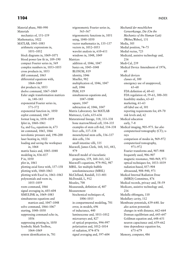 image for page Introduction to Biomedical Engineering 2nd Edition