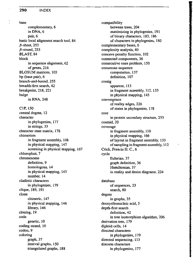 image for page Introduction to Computational Molecular Biology