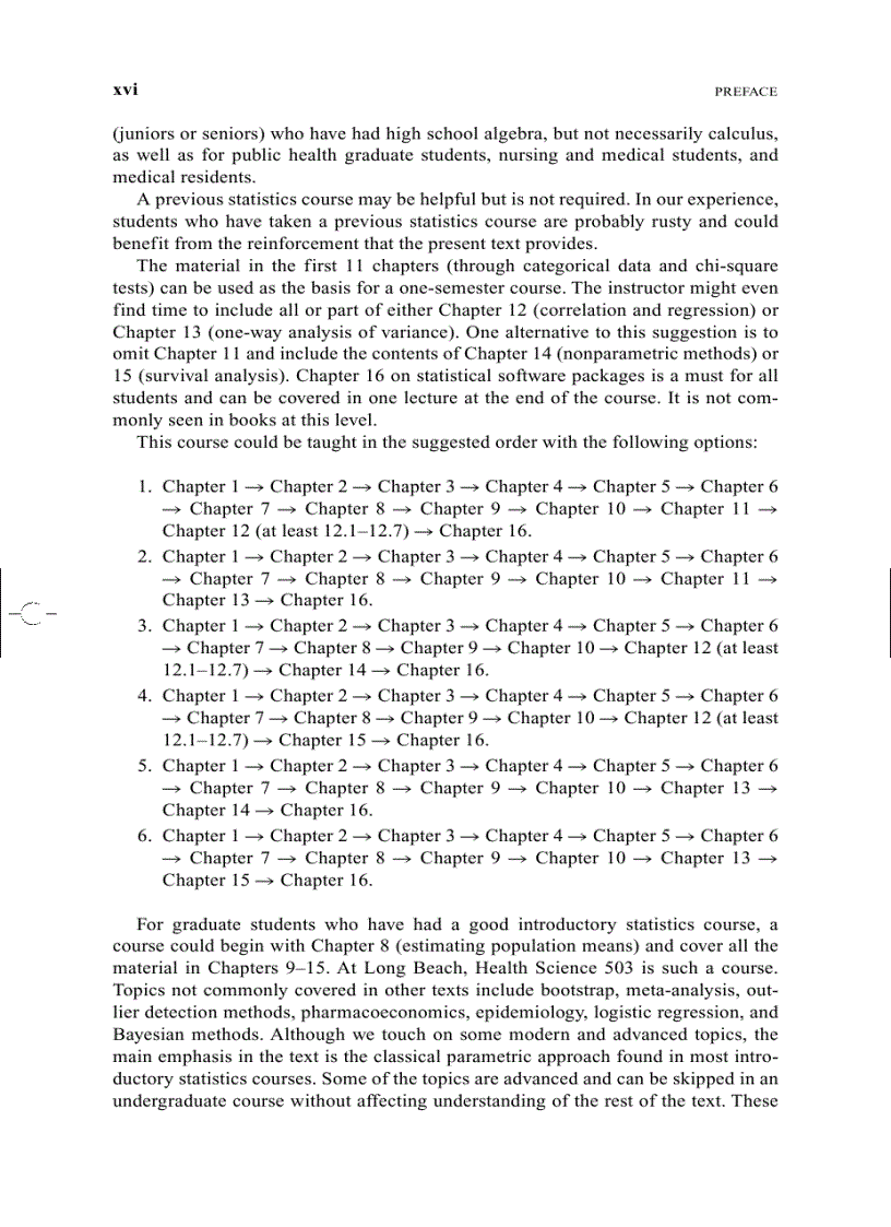 image for page Introductory Biostatistics for the Health Sciences