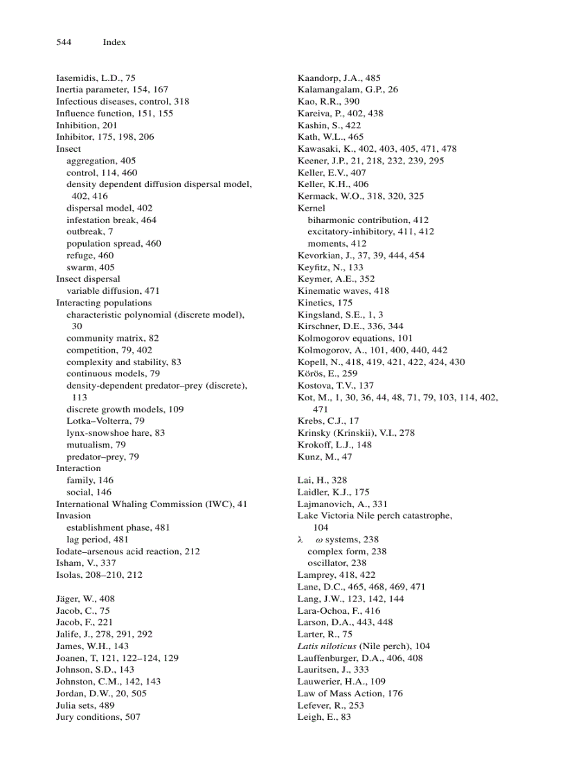 image for page Mathematical Biology I An Introduction 3rd Edition