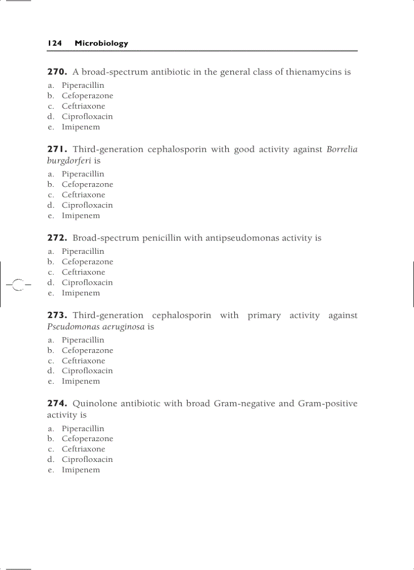 image for page Microbiology PreTest Self Assessment and Review 10th Edition