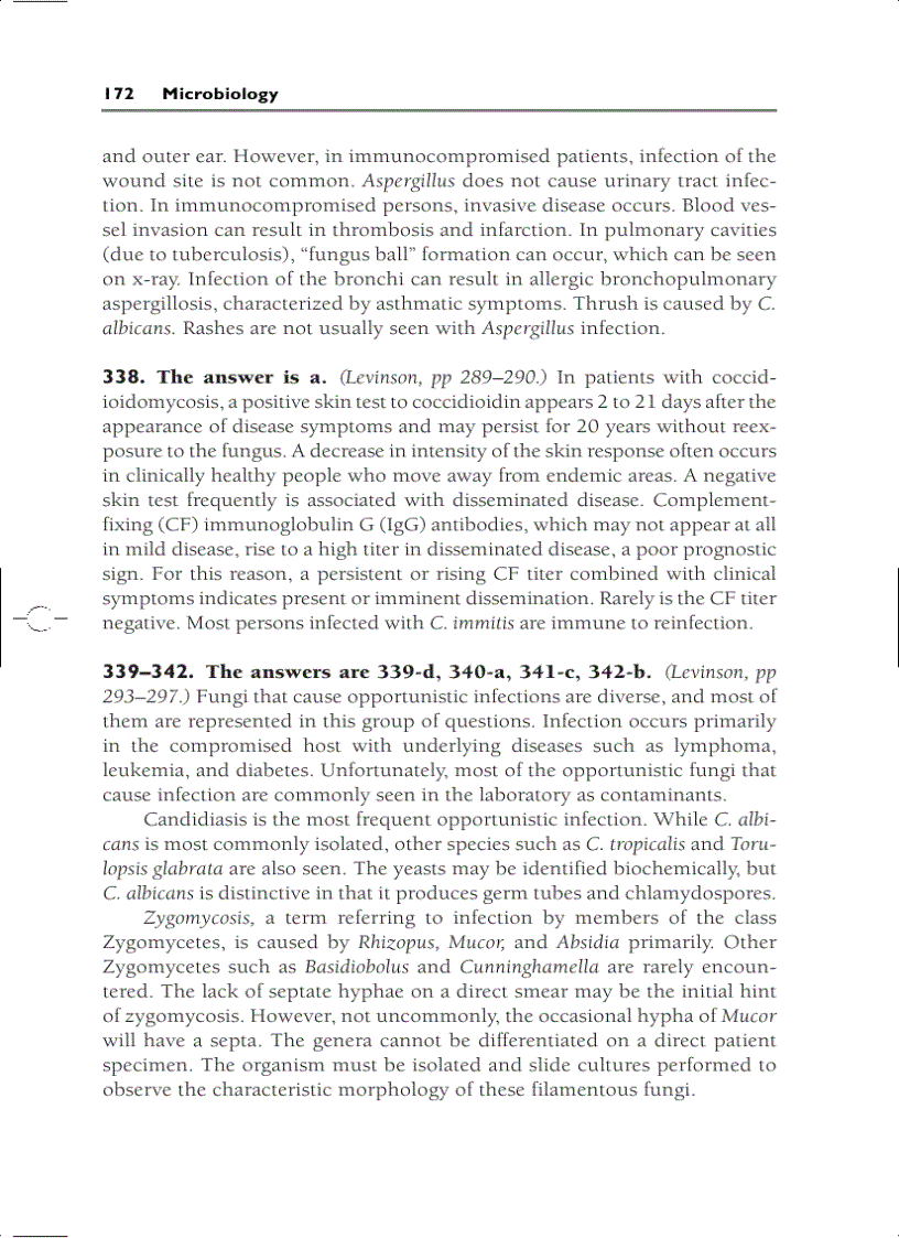 image for page Microbiology PreTest Self Assessment and Review 10th Edition