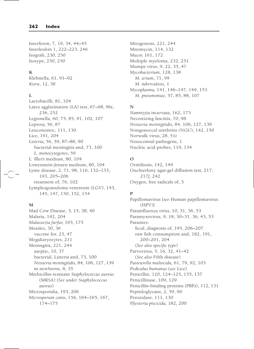 image for page Microbiology PreTest Self Assessment and Review 10th Edition