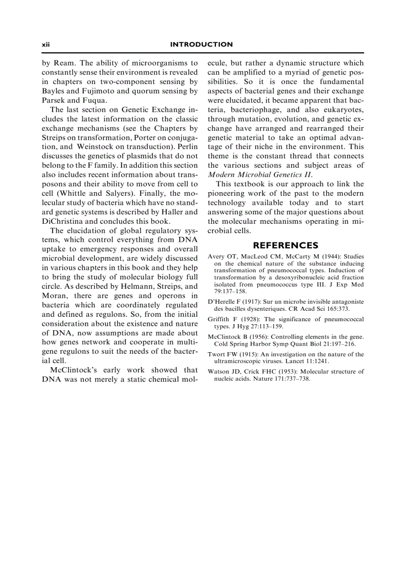 image for page Modern Microbial Genetics 2nd Edition