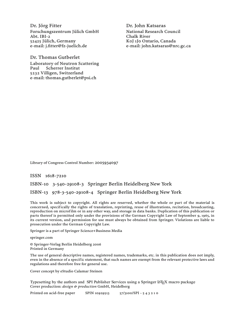 image for page Neutron Scattering in Biology Techniques and Applications