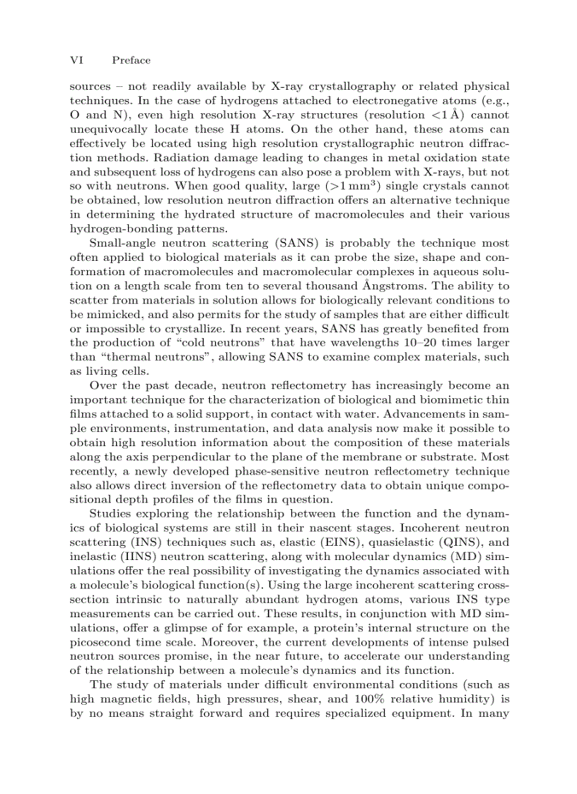 image for page Neutron Scattering in Biology Techniques and Applications