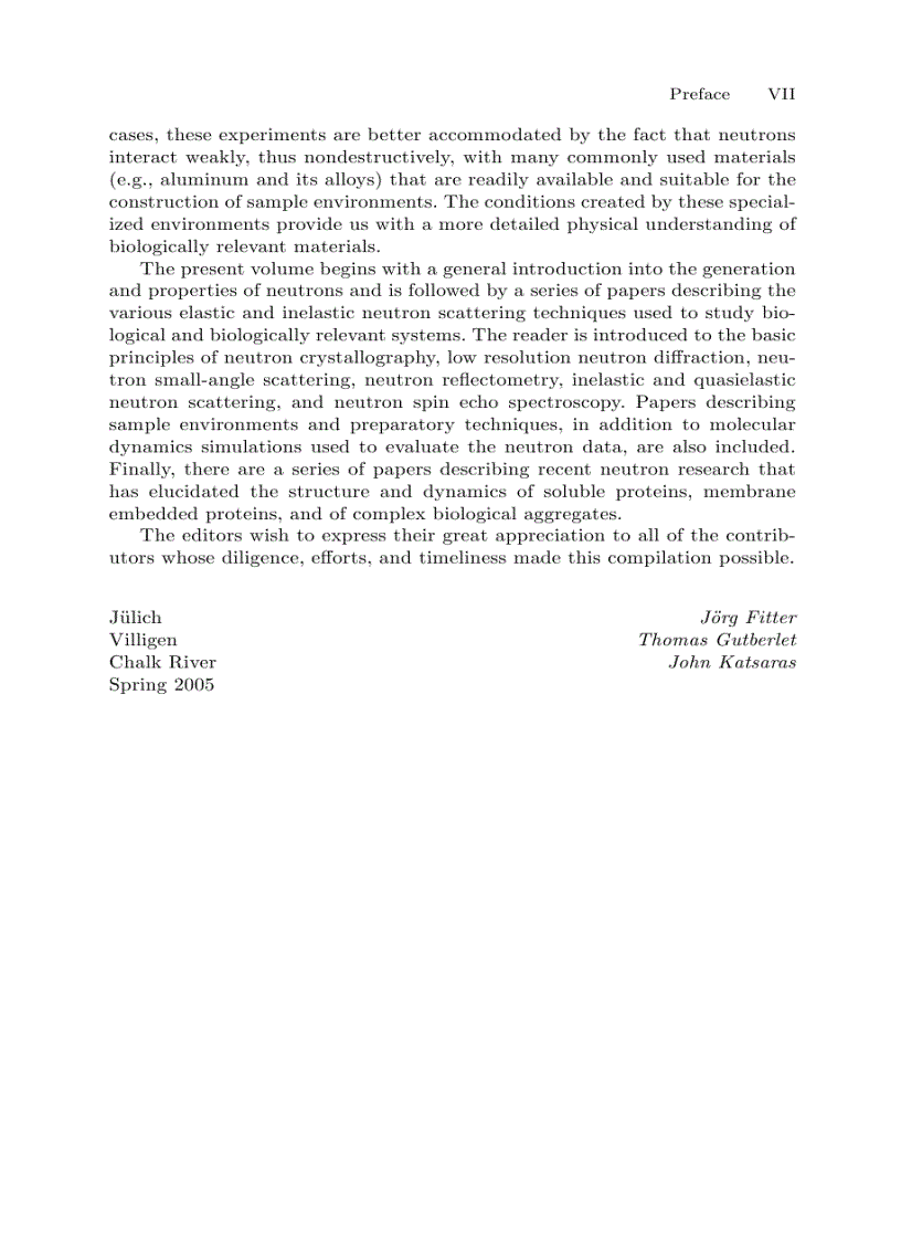 image for page Neutron Scattering in Biology Techniques and Applications