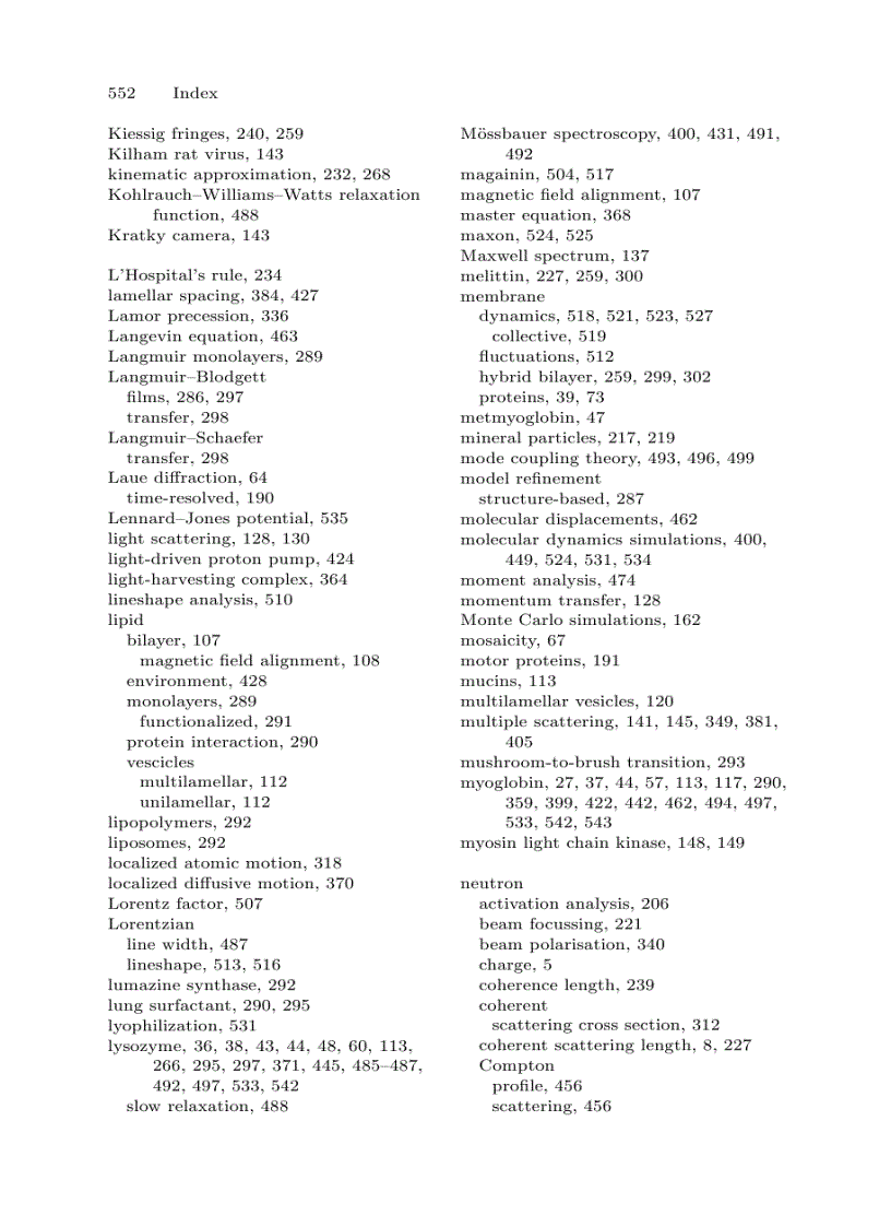 image for page Neutron Scattering in Biology Techniques and Applications