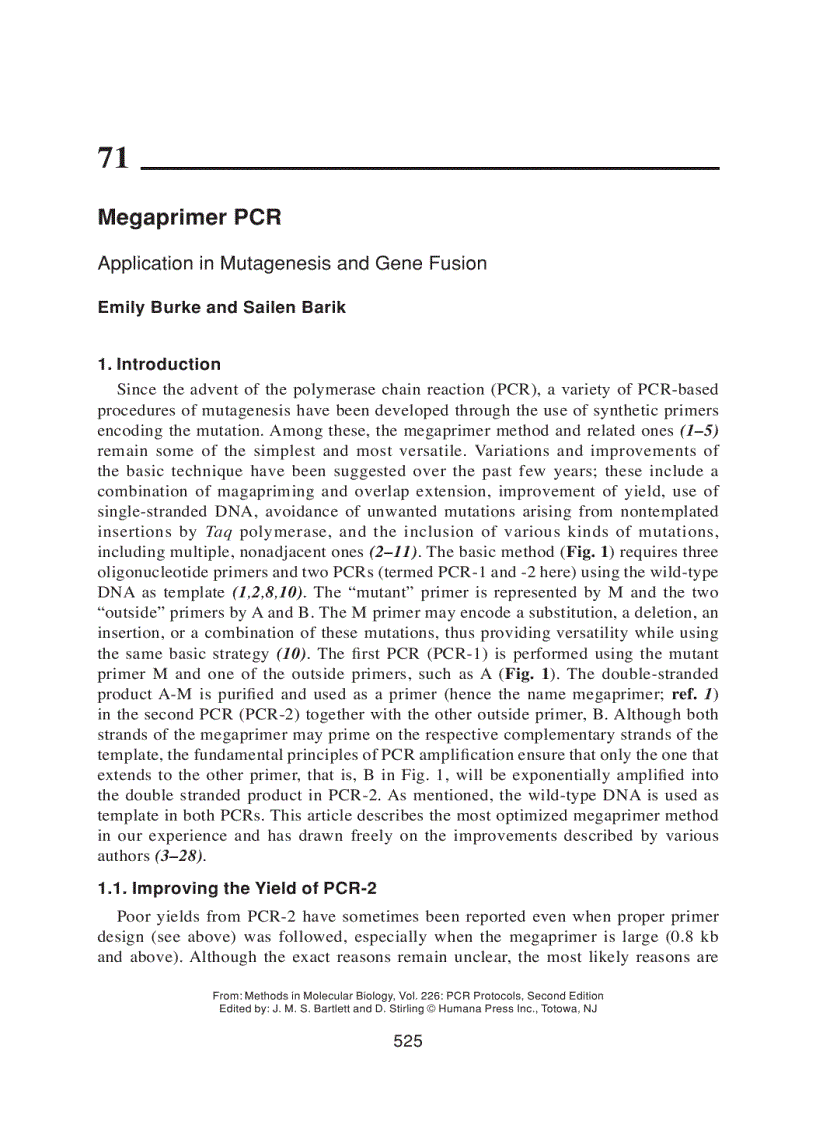 image for page PCR Protocols