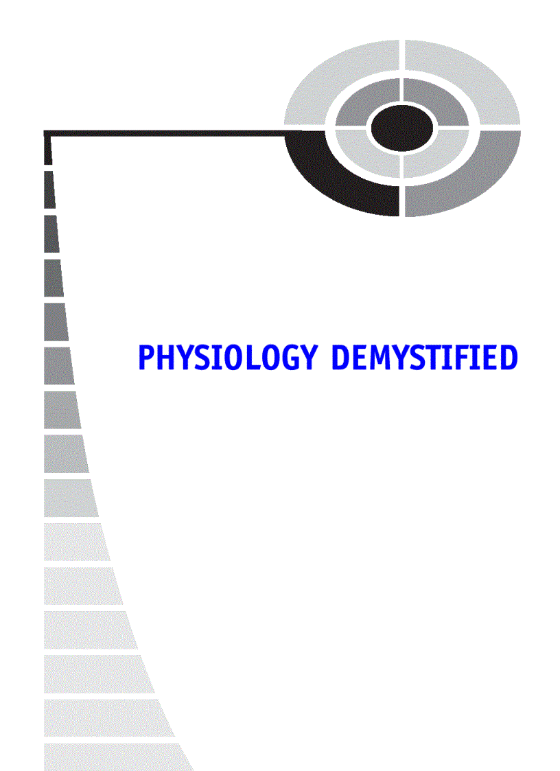 image for page Physiology Demystified 1st Edition