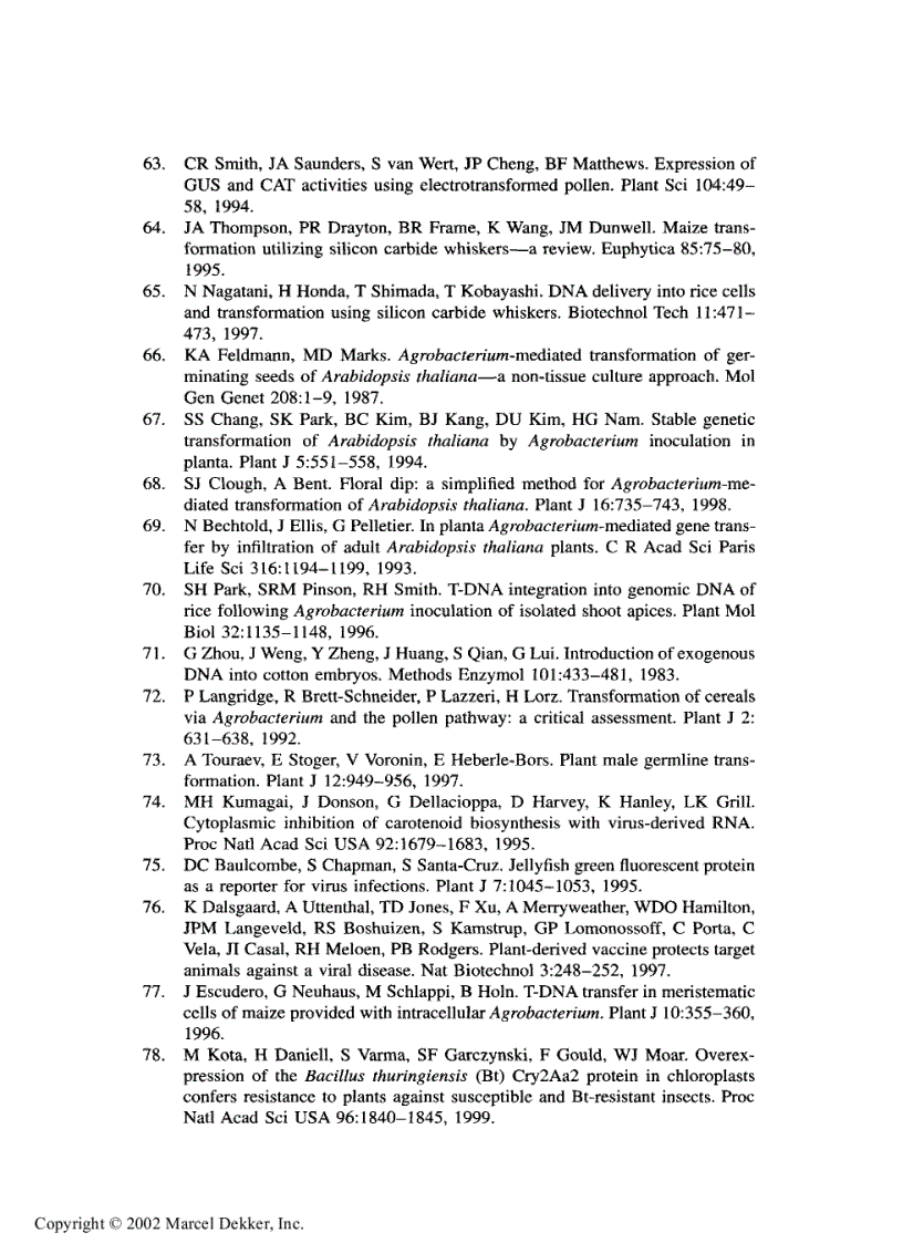 image for page Plant Biotechnology and Transgenic Plants