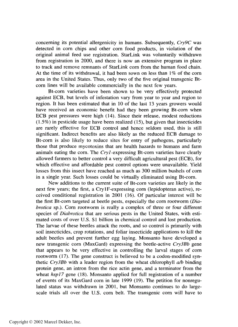 image for page Plant Biotechnology and Transgenic Plants