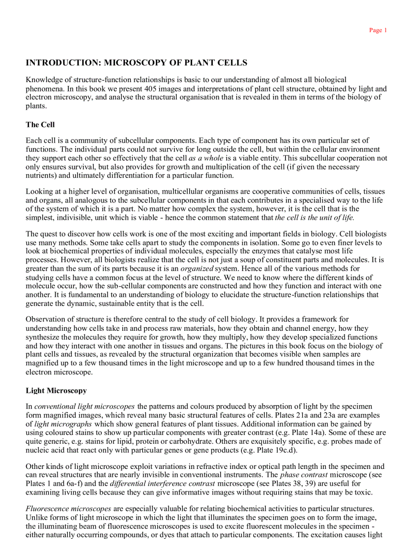 image for page Plant Cell Biology 1st Edition