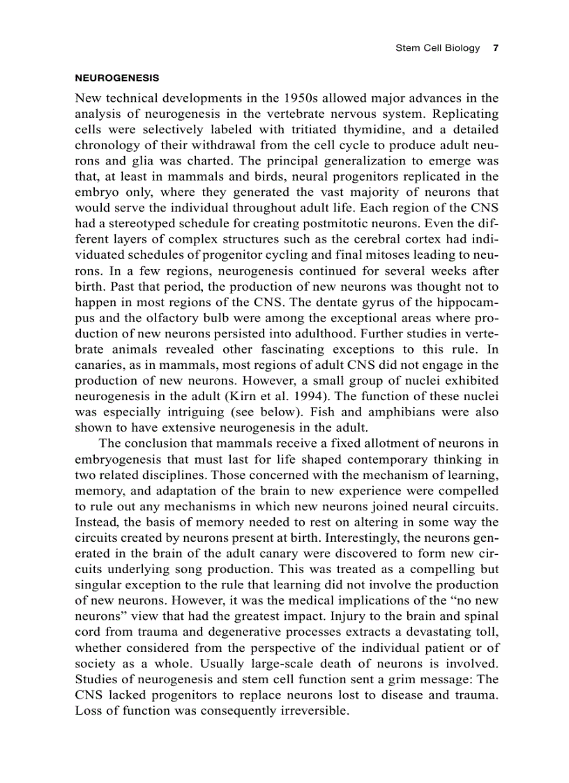 image for page Stem Cell Biology