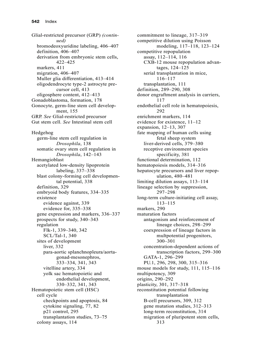 image for page Stem Cell Biology