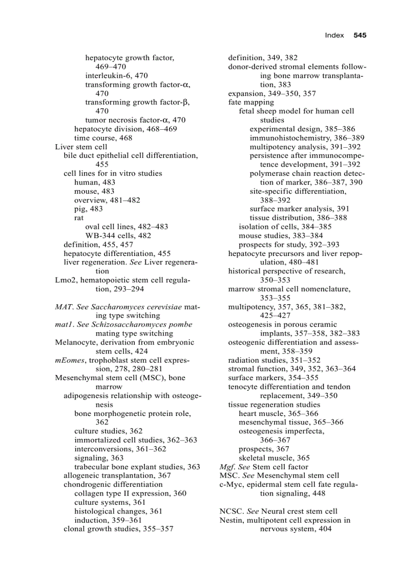 image for page Stem Cell Biology