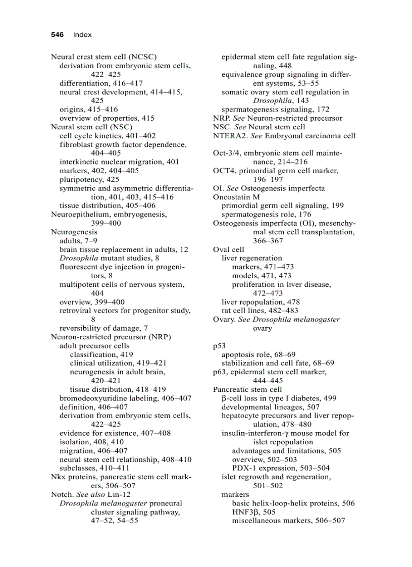 image for page Stem Cell Biology