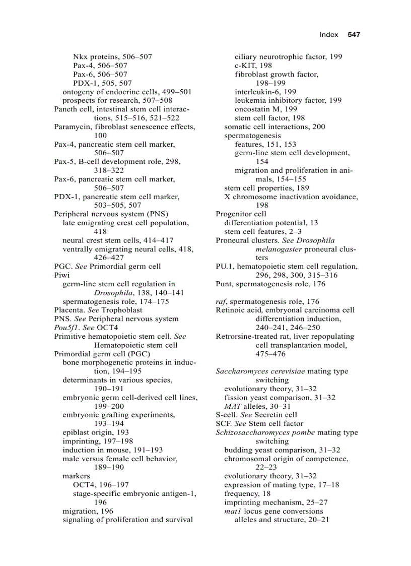 image for page Stem Cell Biology