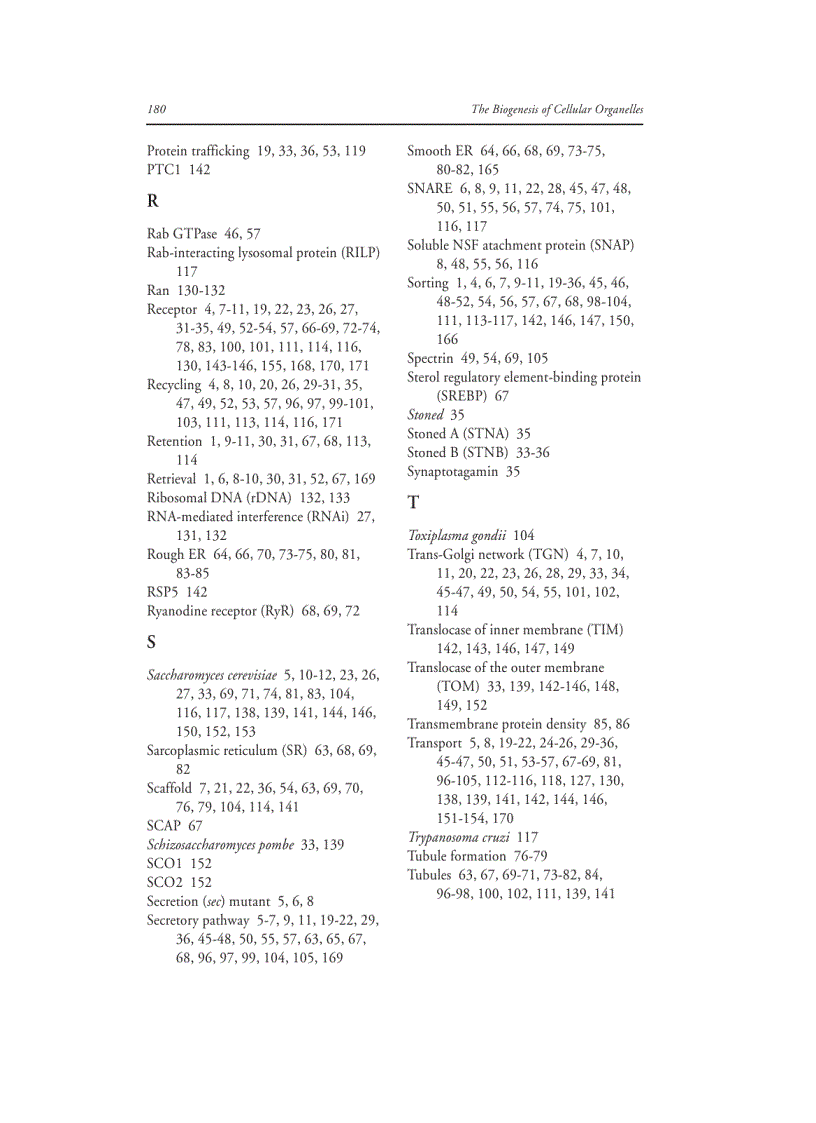 image for page The Biogenesis of Cellular Organelles