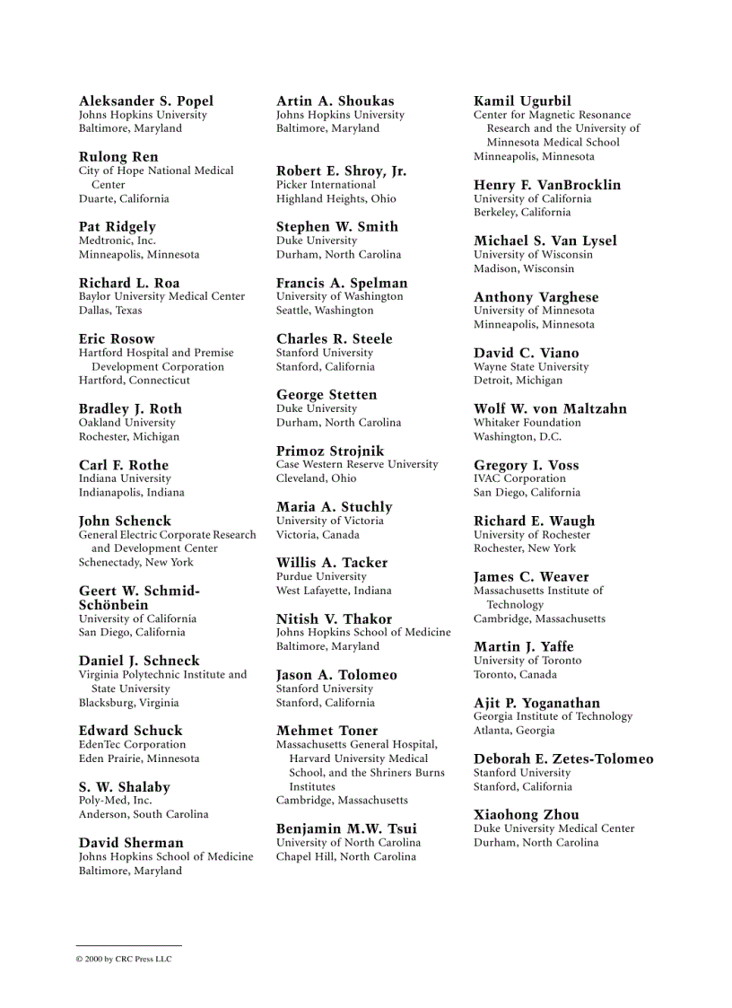 image for page The Biomedical Engineering Handbook 2nd Edition