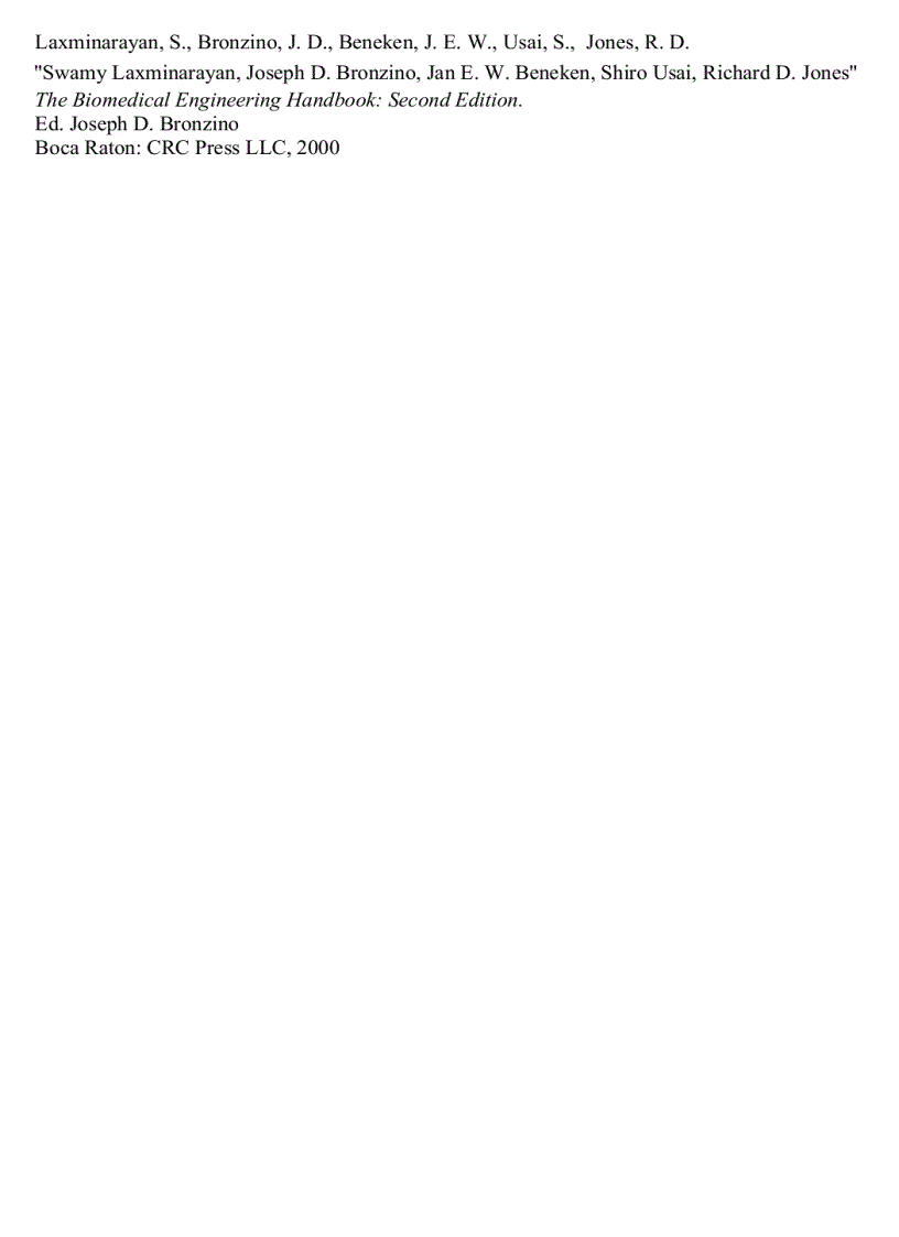 image for page The Biomedical Engineering Handbook 2nd Edition