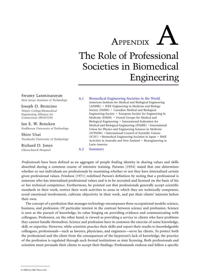 image for page The Biomedical Engineering Handbook 2nd Edition