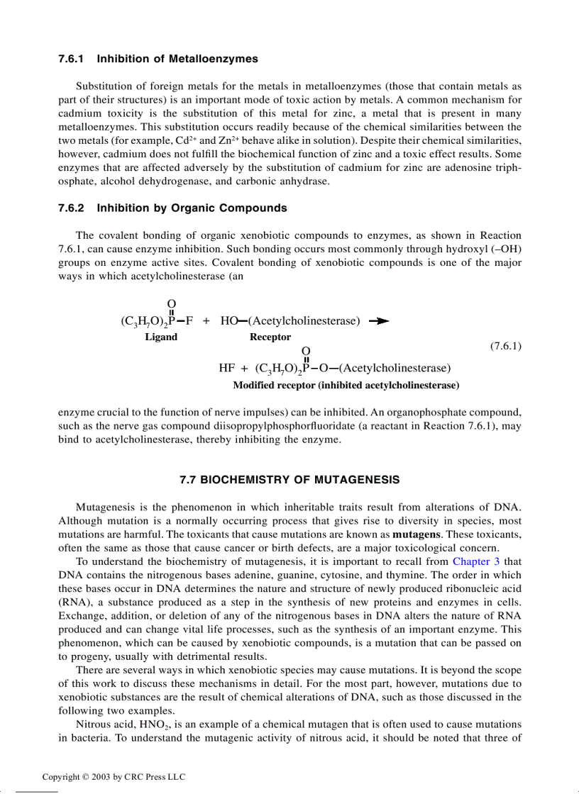 image for page Toxicological Chemistry and Biochemistry 3rd Edition