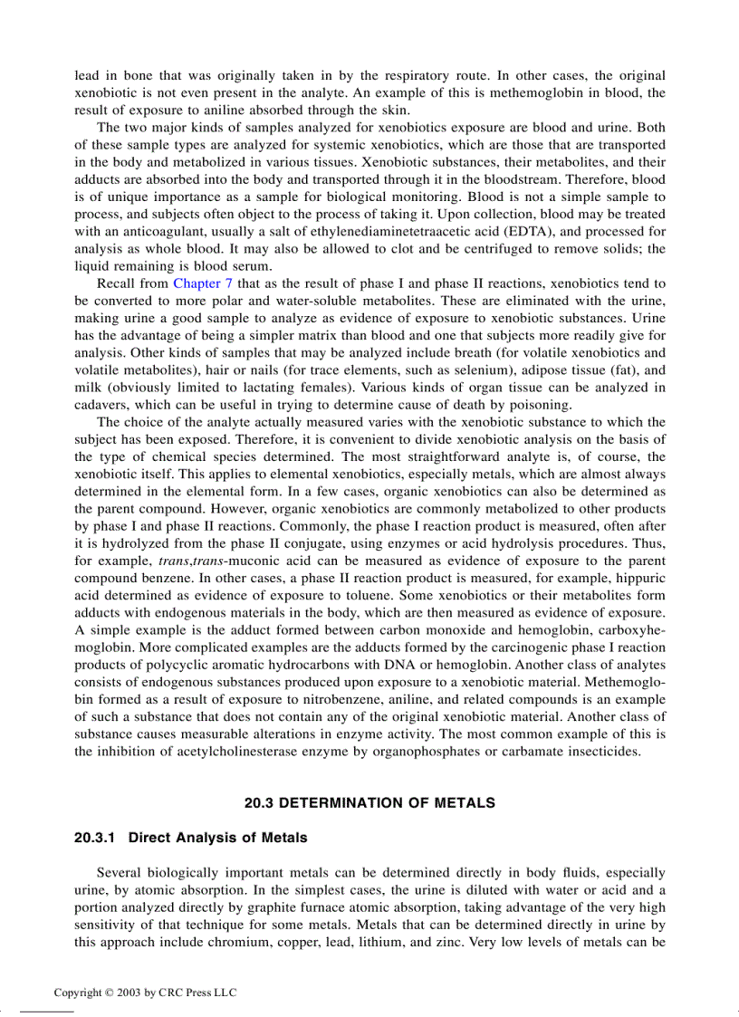 image for page Toxicological Chemistry and Biochemistry 3rd Edition