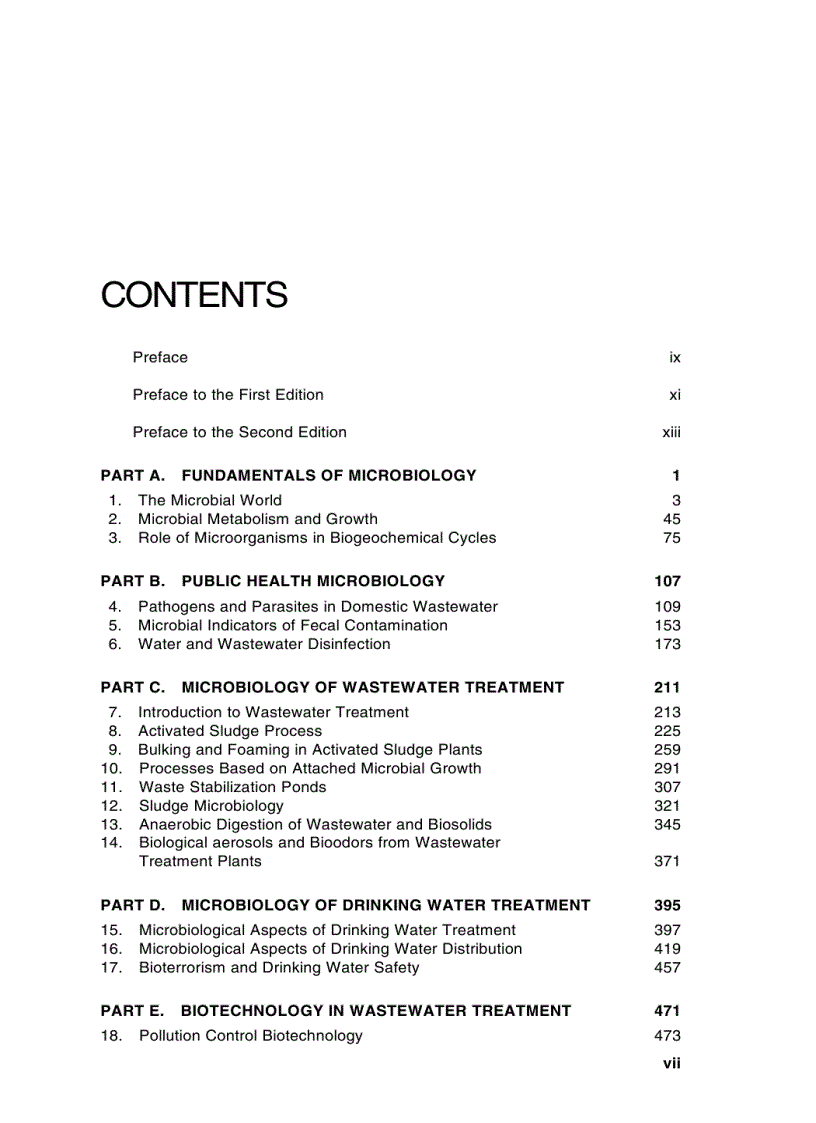 image for page Wastewater Microbiology 3rd Edition