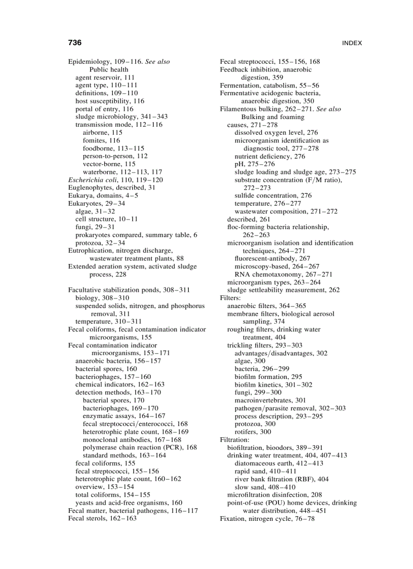 image for page Wastewater Microbiology 3rd Edition