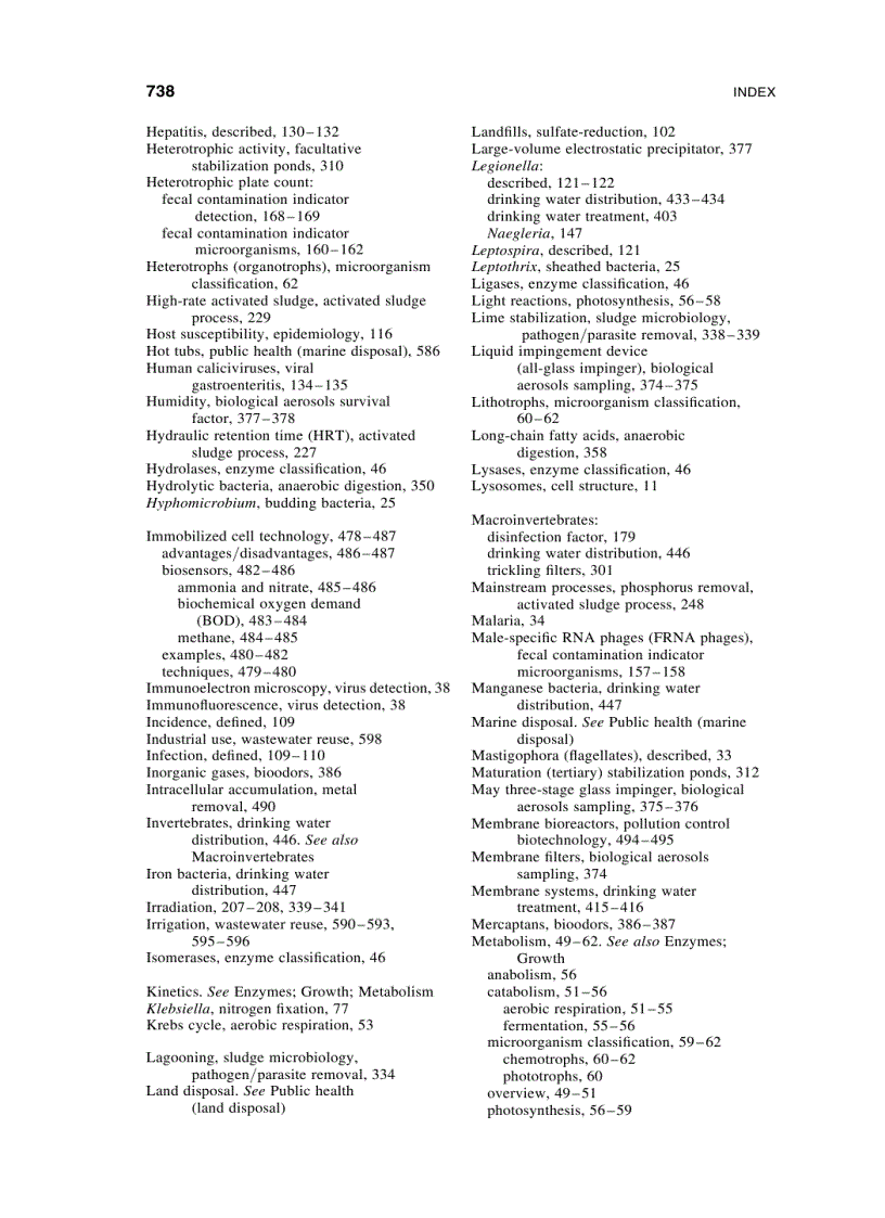 image for page Wastewater Microbiology 3rd Edition