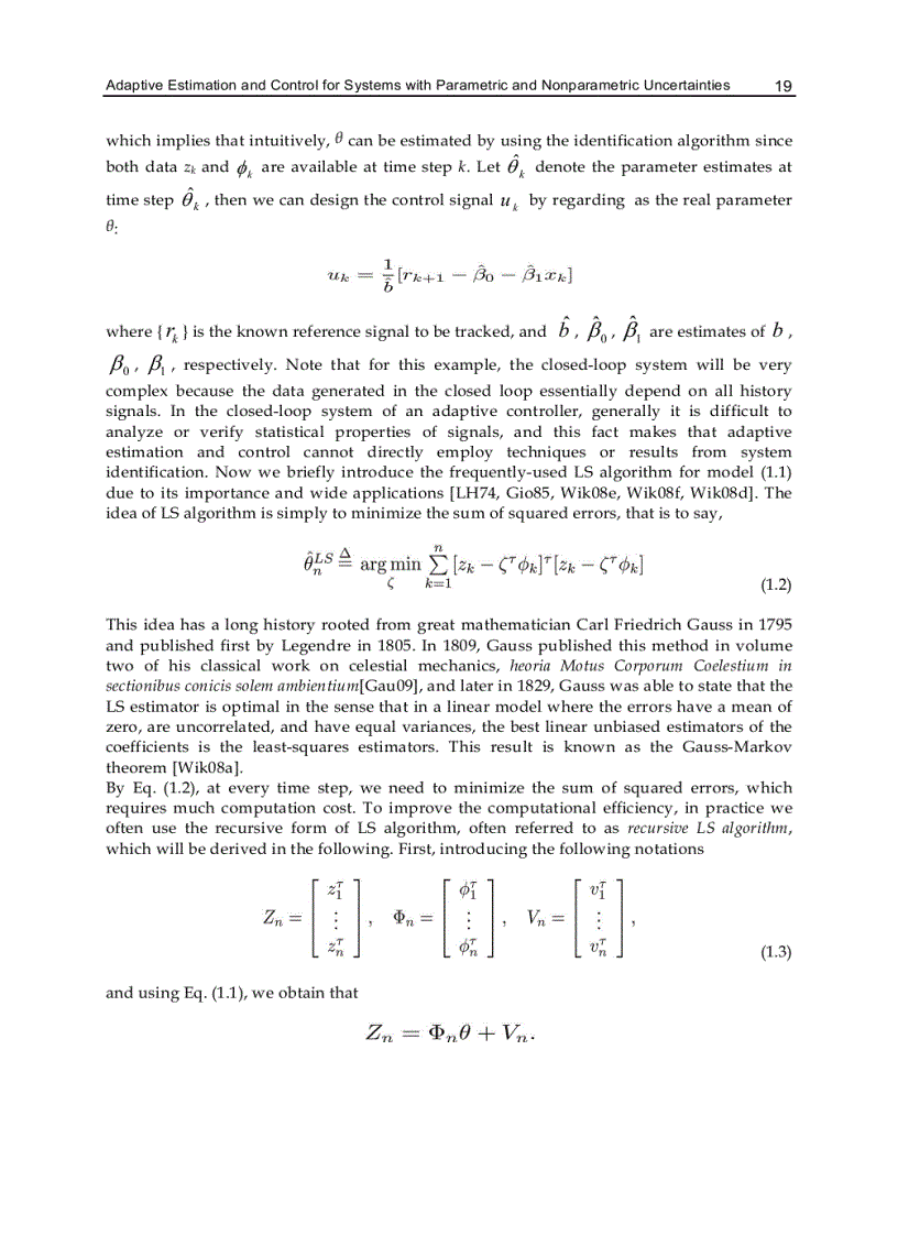 image for page Adaptive Control