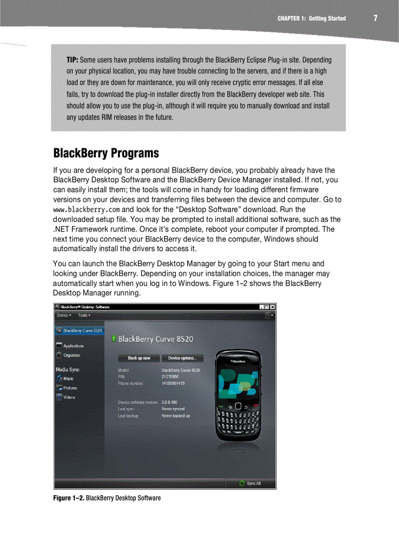 image for page Advanced BlackBerry 6 Development