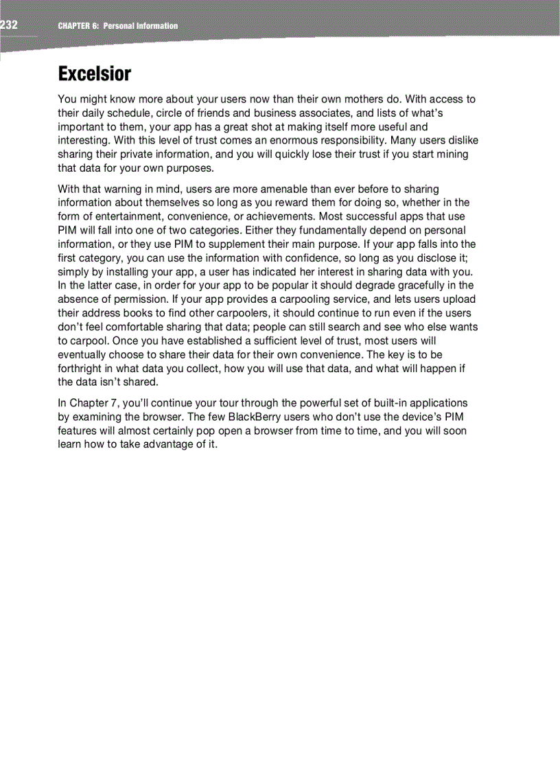 image for page Advanced BlackBerry 6 Development