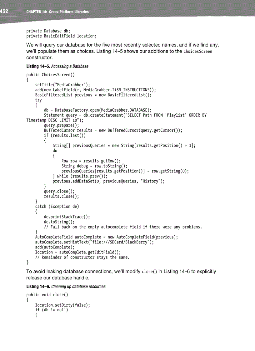 image for page Advanced BlackBerry 6 Development