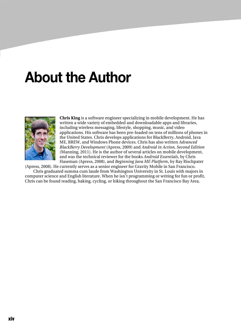 image for page Advanced BlackBerry 6 Development