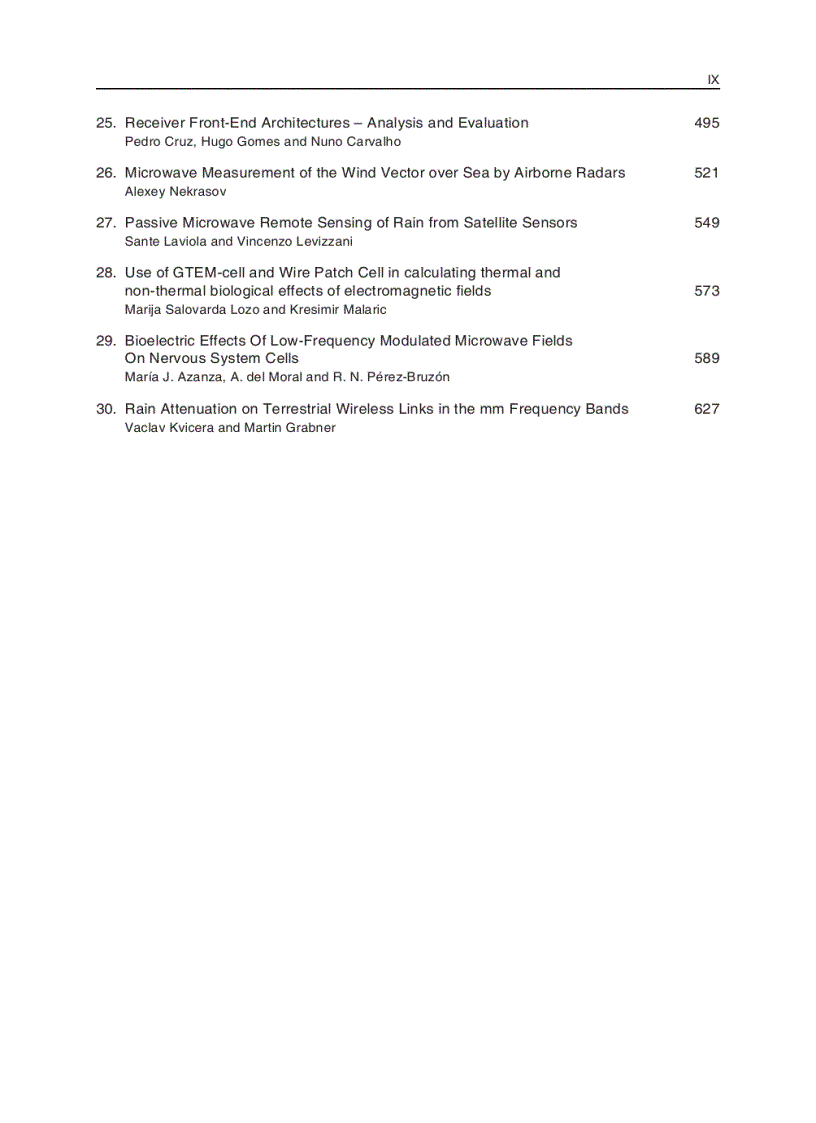 image for page Advanced Microwave and Millimeter Wave Technologies Semiconductor Devices Circuits and Systems