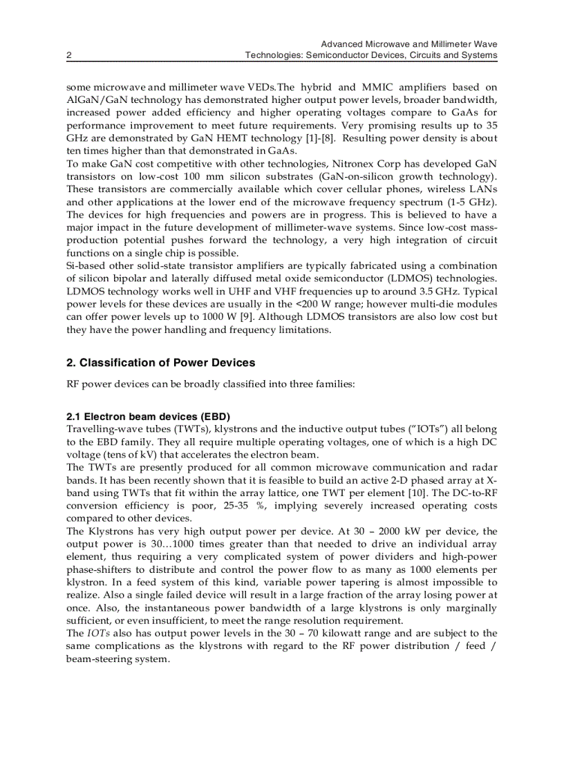 image for page Advanced Microwave and Millimeter Wave Technologies Semiconductor Devices Circuits and Systems