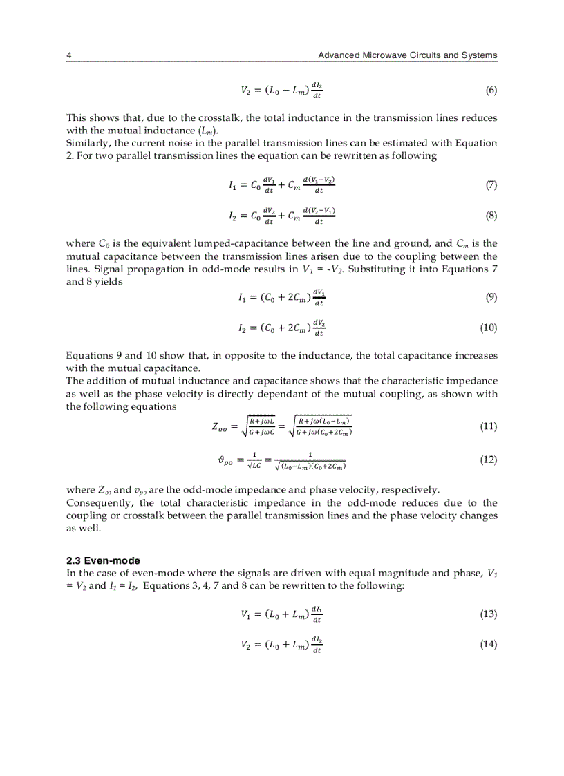 image for page Advanced Microwave Circuits and Systems