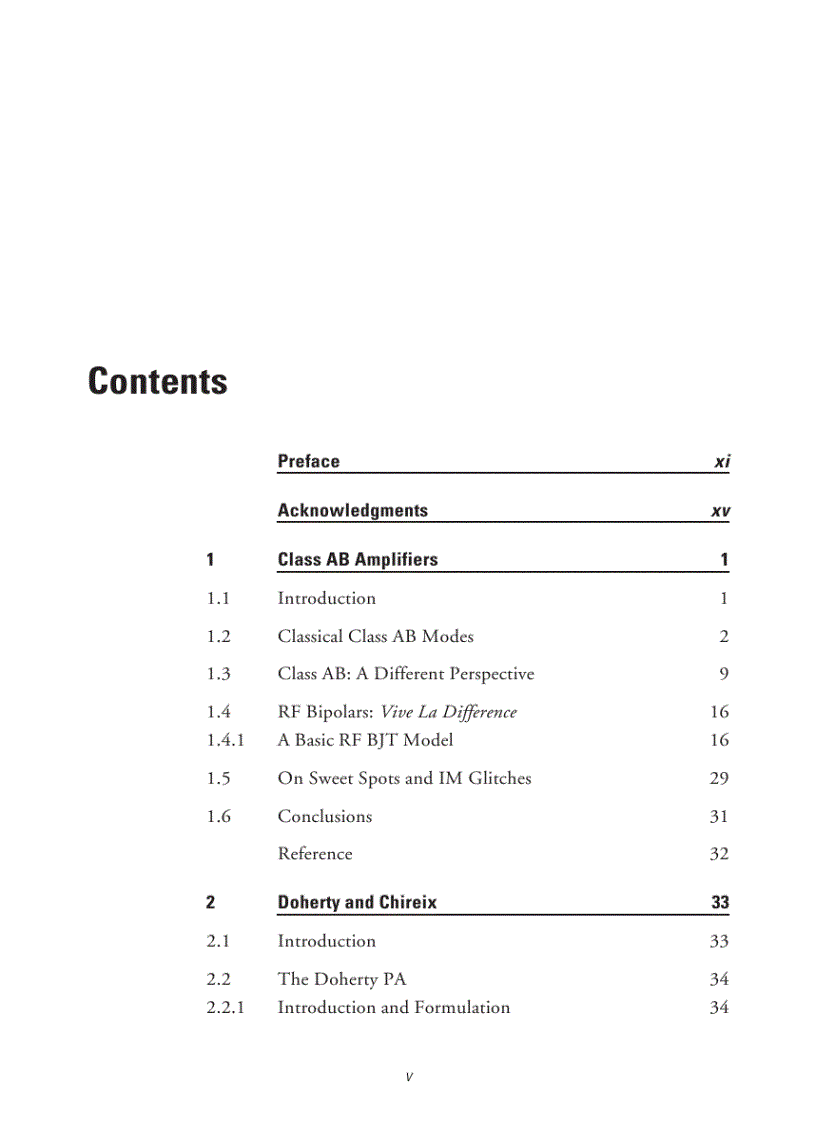 image for page Advanced Techniques in RF Power Amplifier Design
