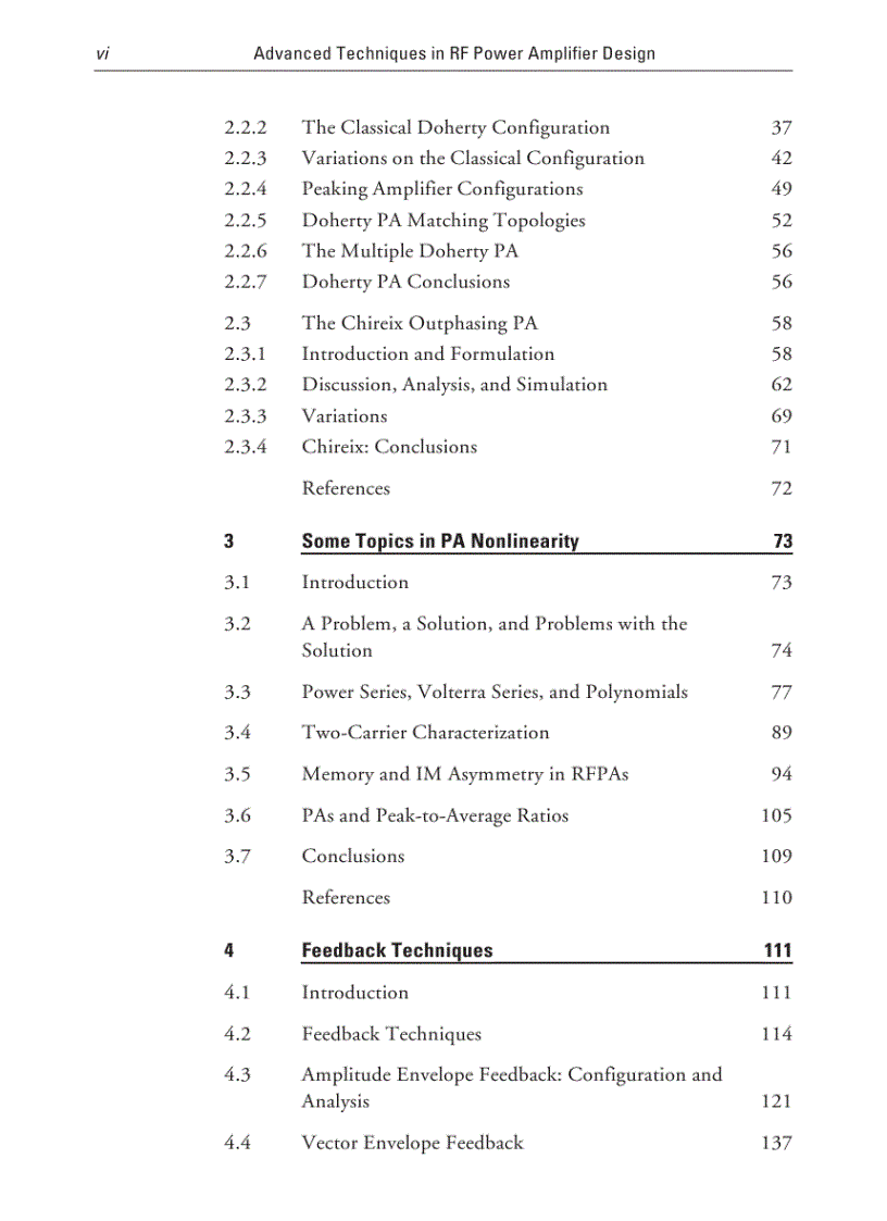 image for page Advanced Techniques in RF Power Amplifier Design